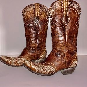 Old Gringo Erin Brass bone boots